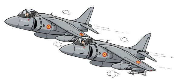 Harrier de la Armada