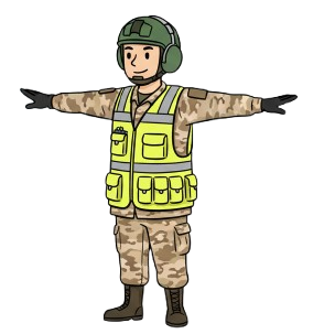 Señalero del Ejército del Aire y del Espacio